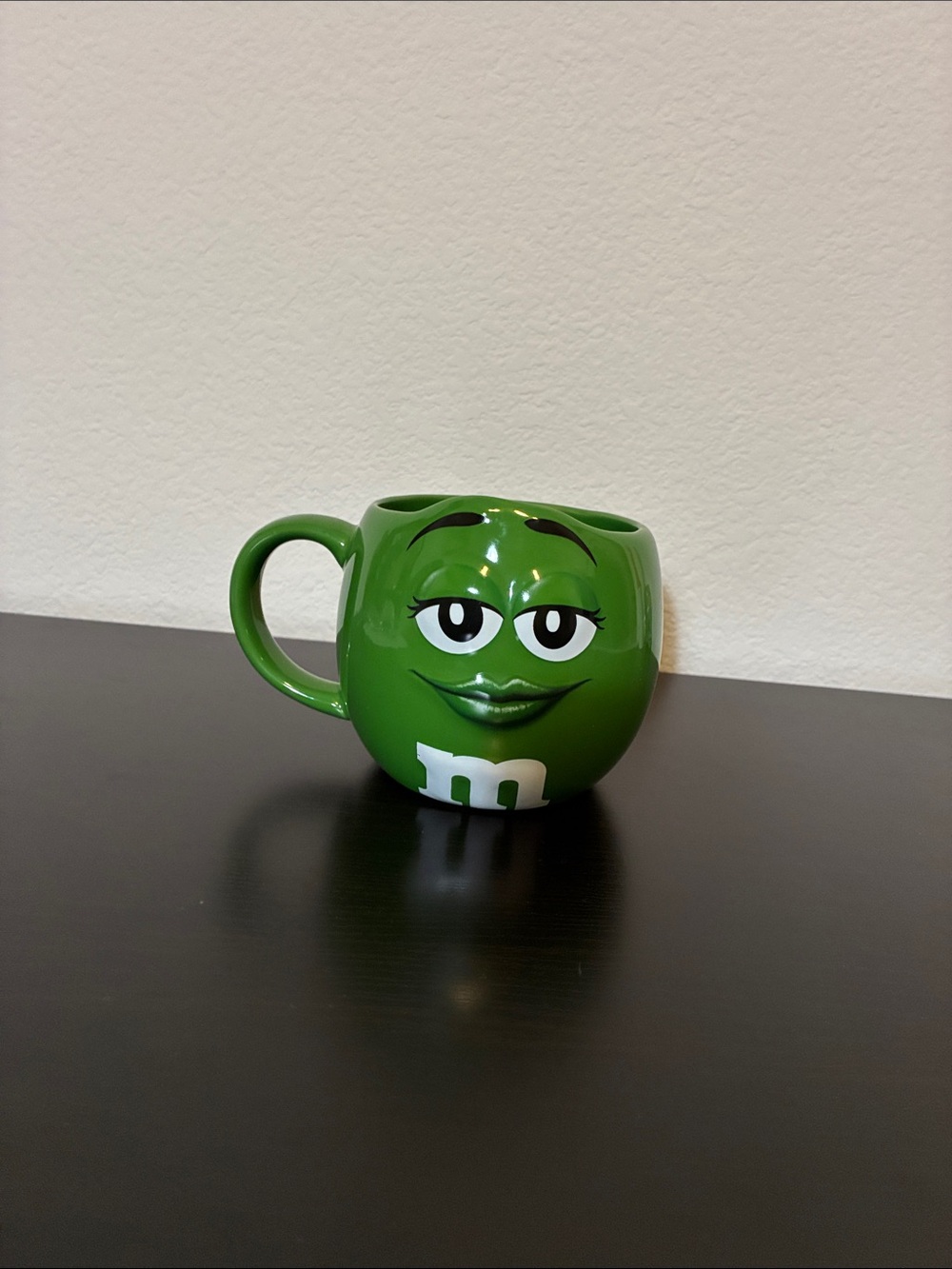 M&M'S Green Character Ceramic Mug extra large 24 oz.